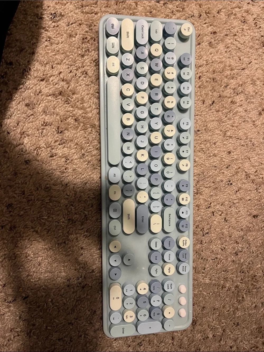 Mofii Sweet Wireless Keyboard - Light Blue